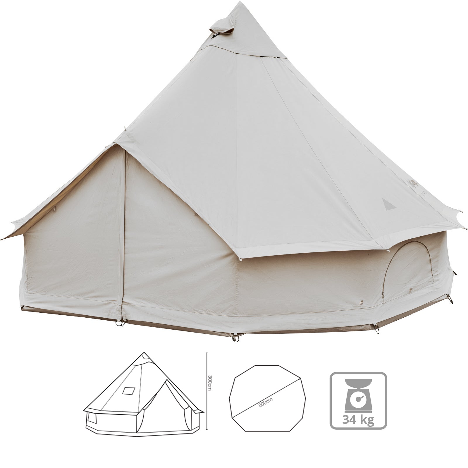 Cotton tent Khan 500 C