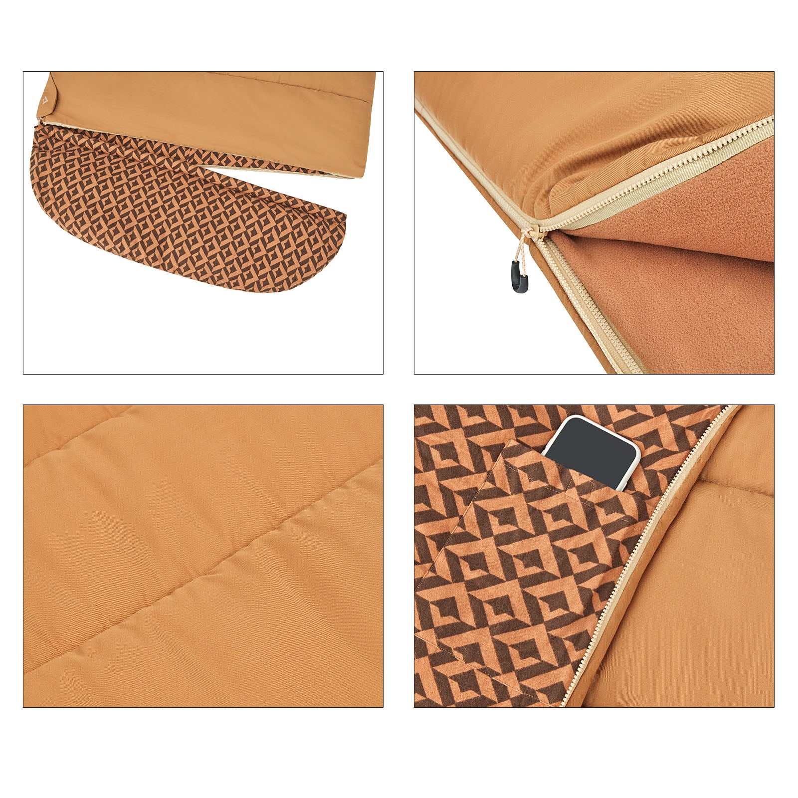 Forest blanket sleeping bag