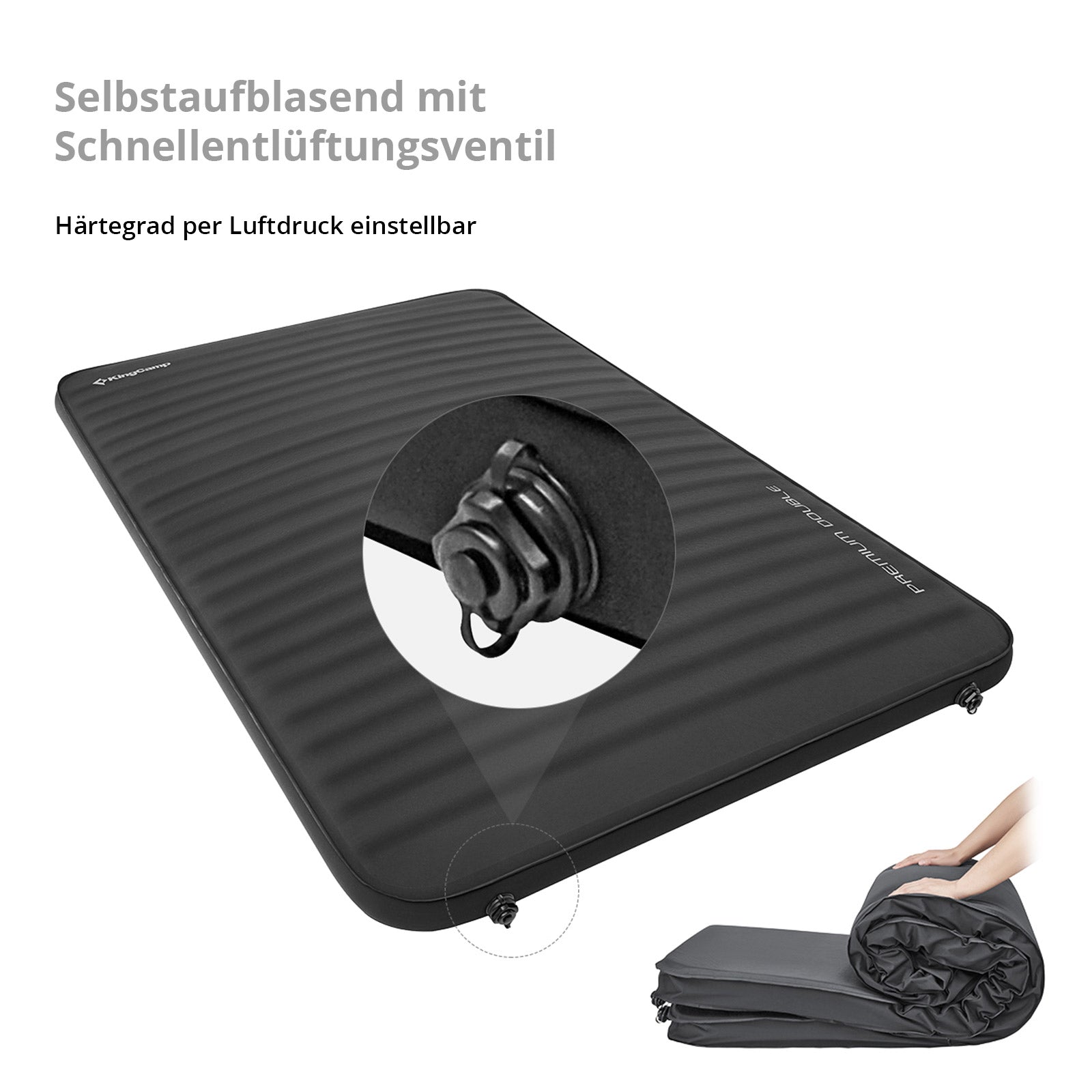 Matelas gonflable KingCamp Premium Double