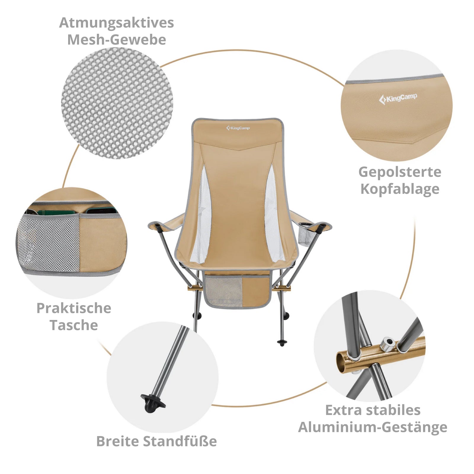 Cataby Deluxe camping chair