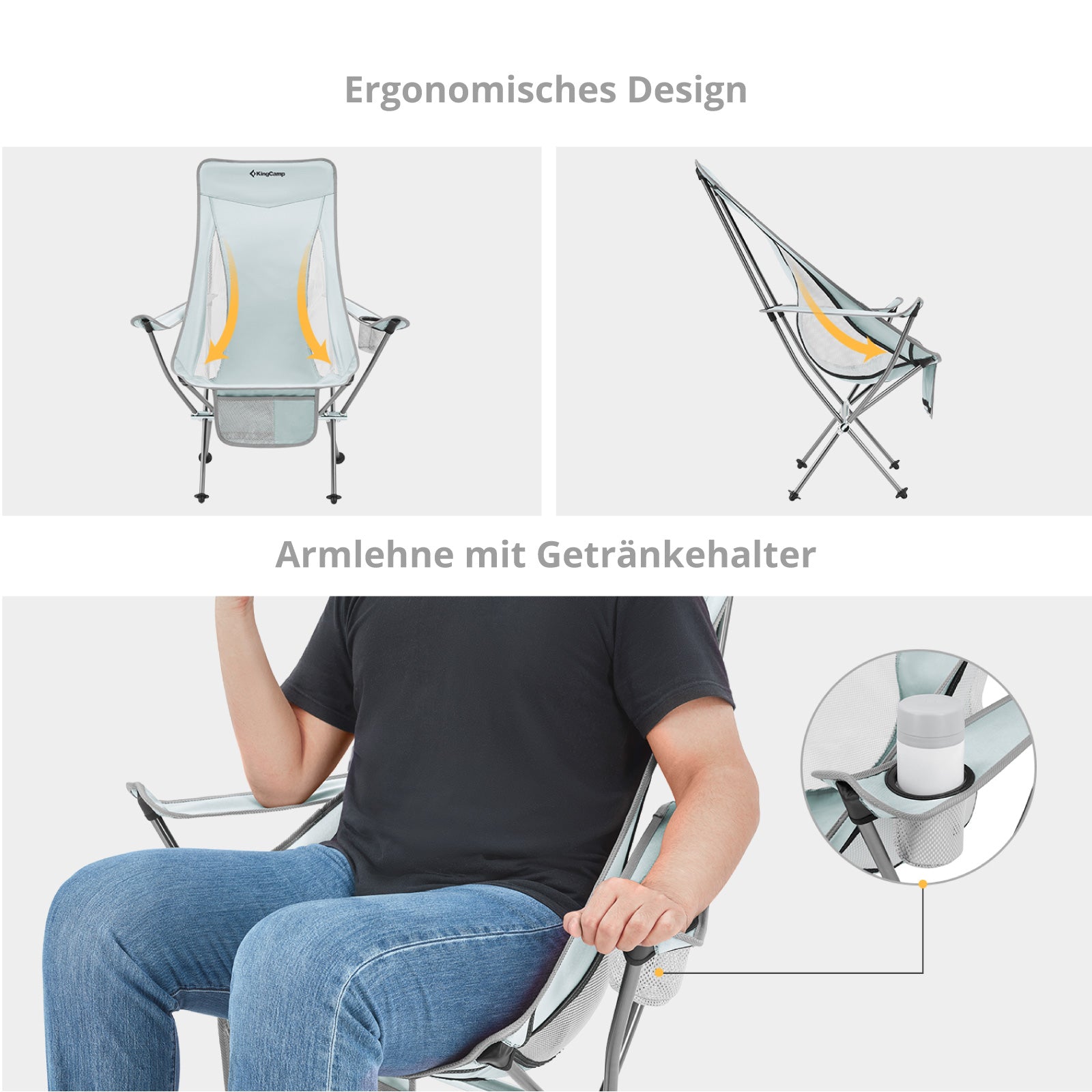 Cataby Deluxe camping chair