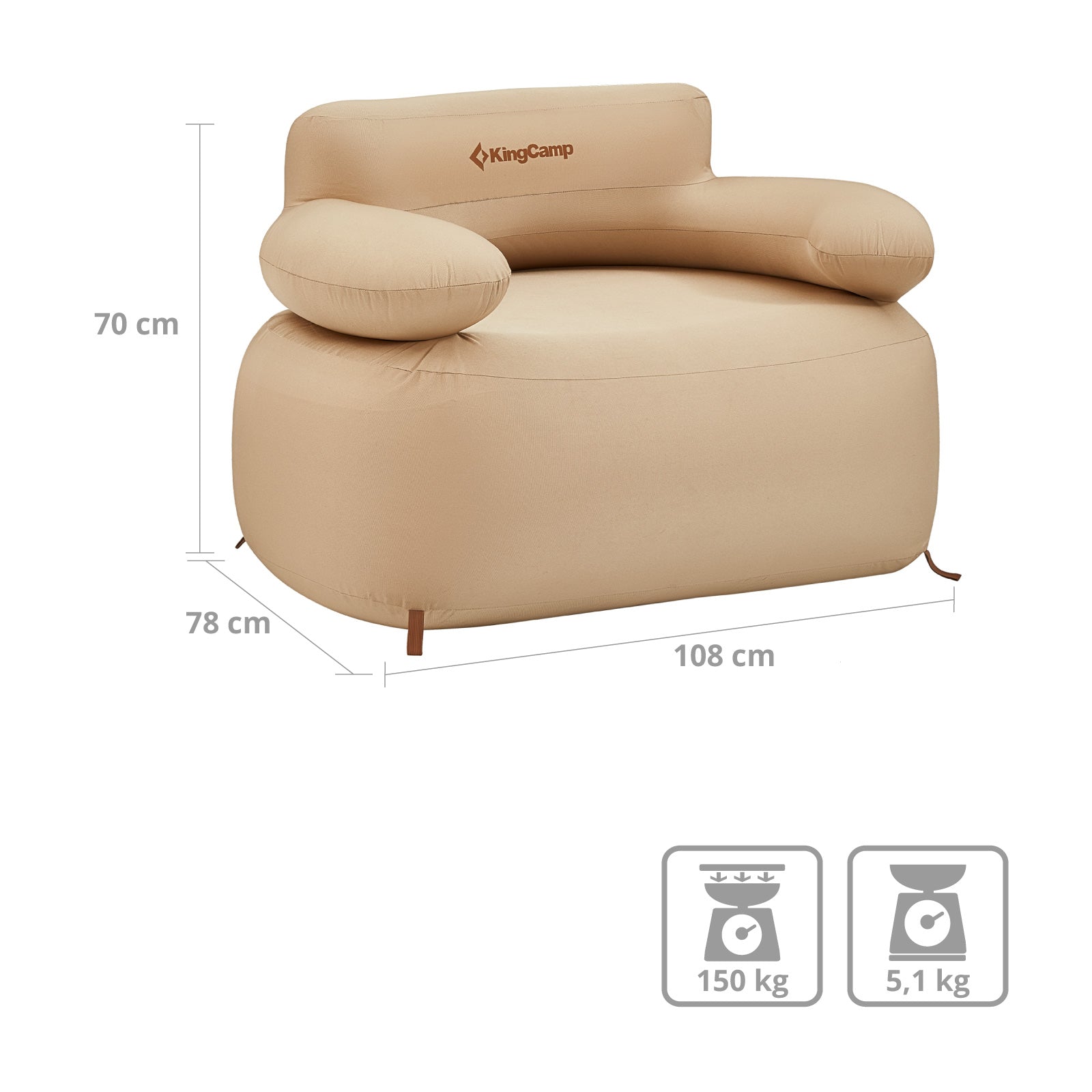 Camping chair Air Lounger