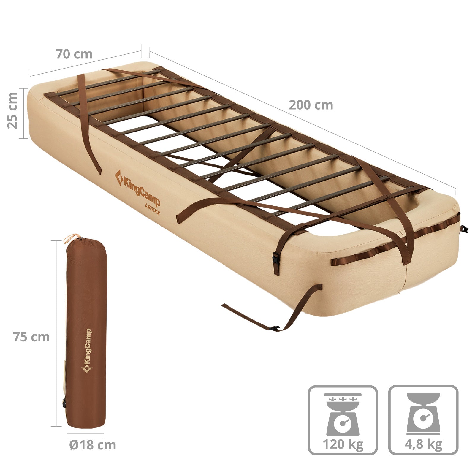 Dashwood camp bed