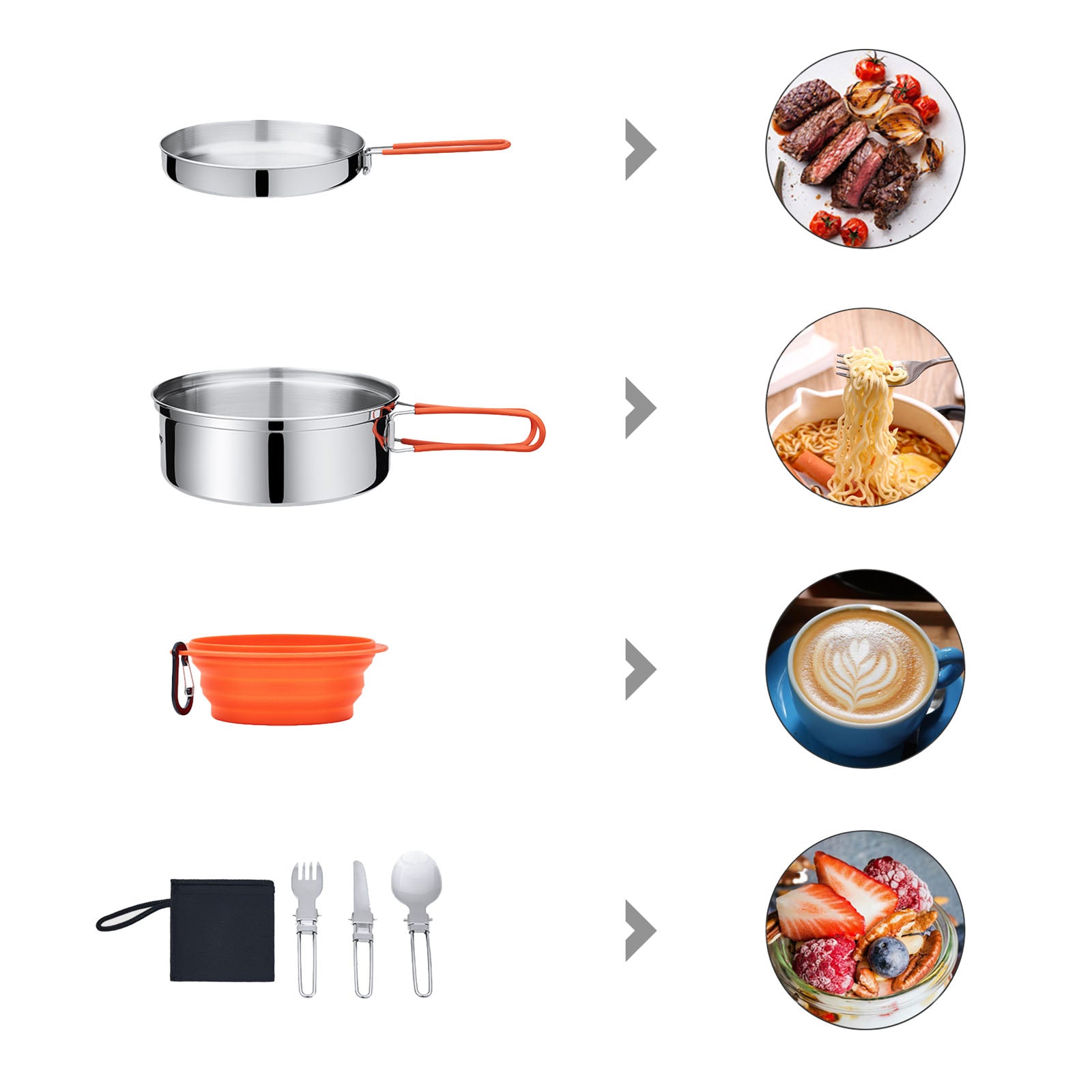 Adventurer I Pro cooking set