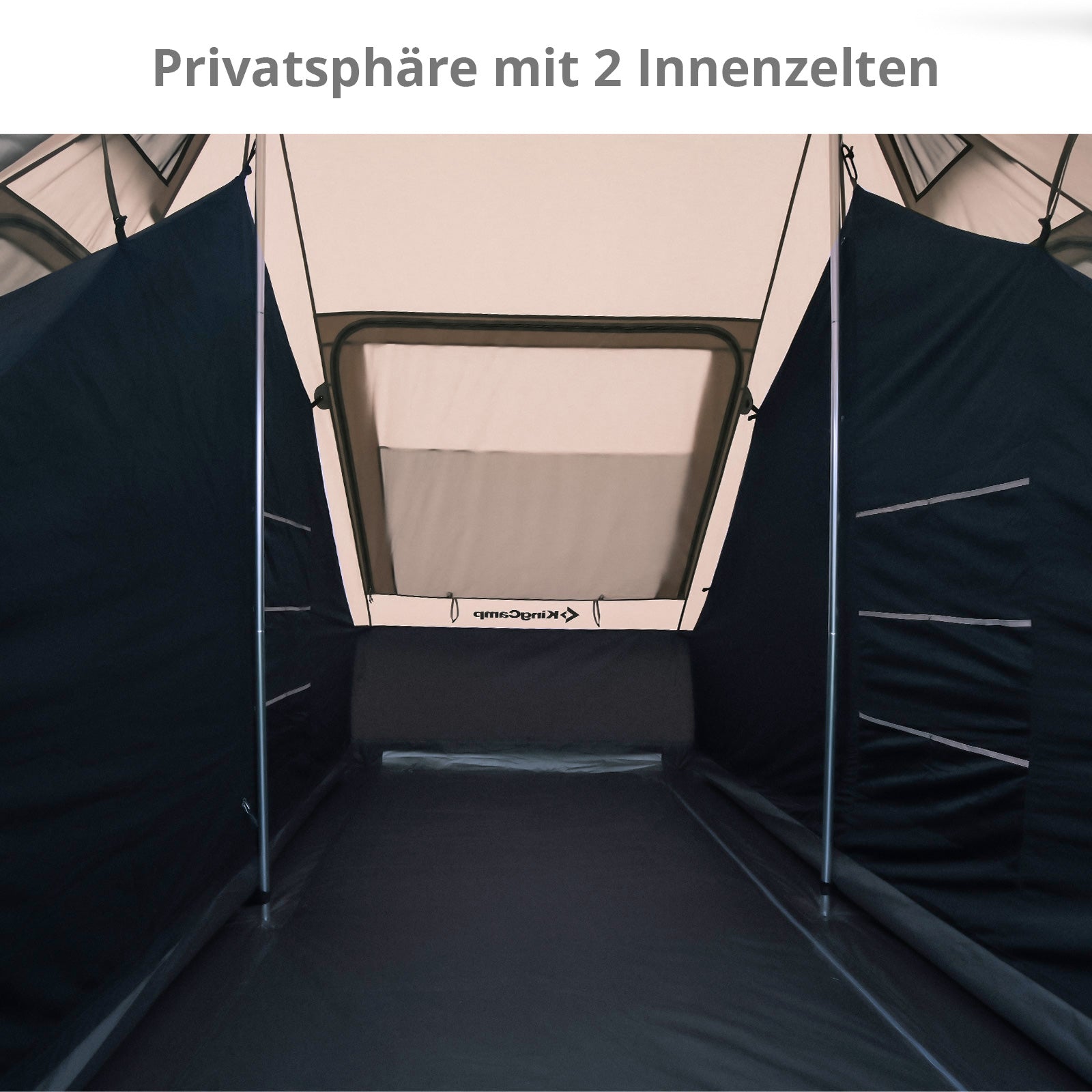 Binnenhut Khan Villa Binnentent