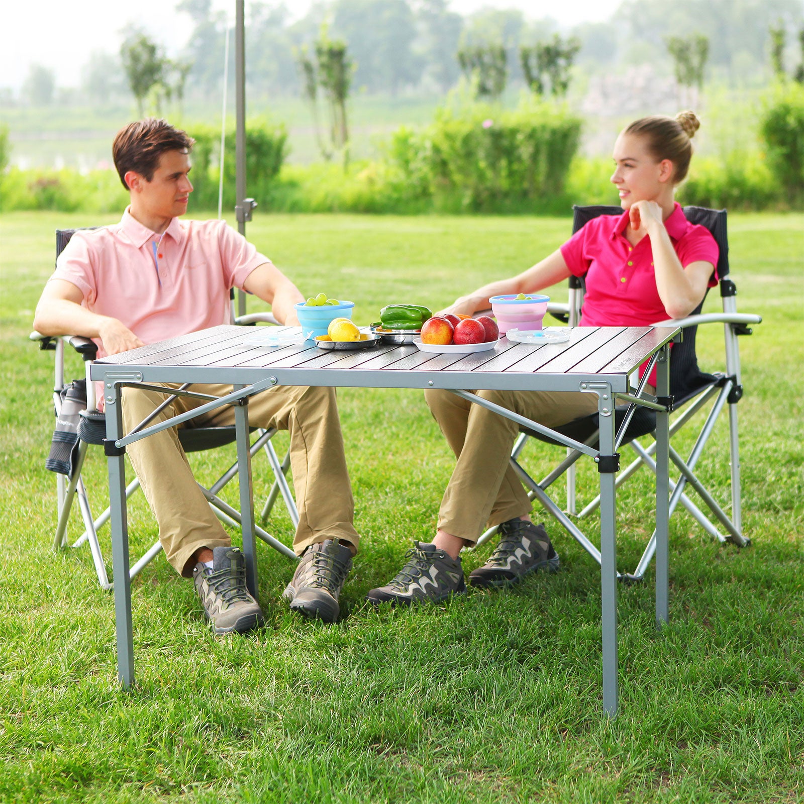 Compact opvouwbare tafel
