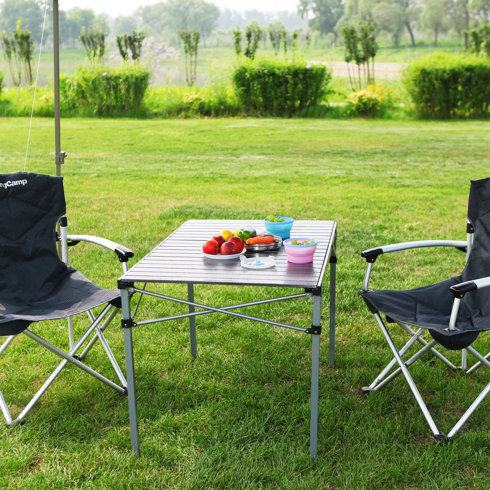 Compact opvouwbare tafel