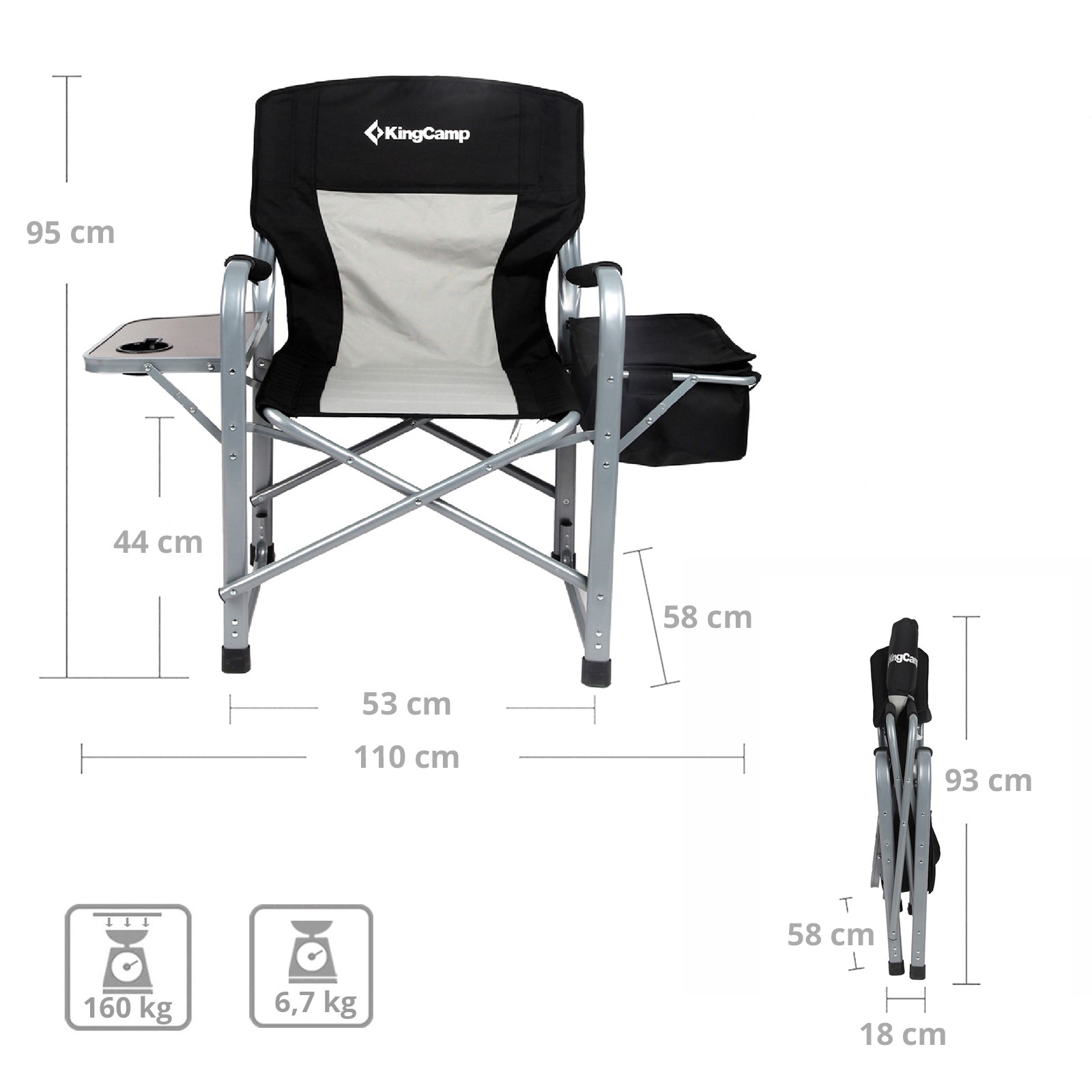 Camping chair Comfort Director Chair