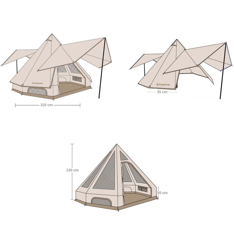 Tent Genghis 320 Light