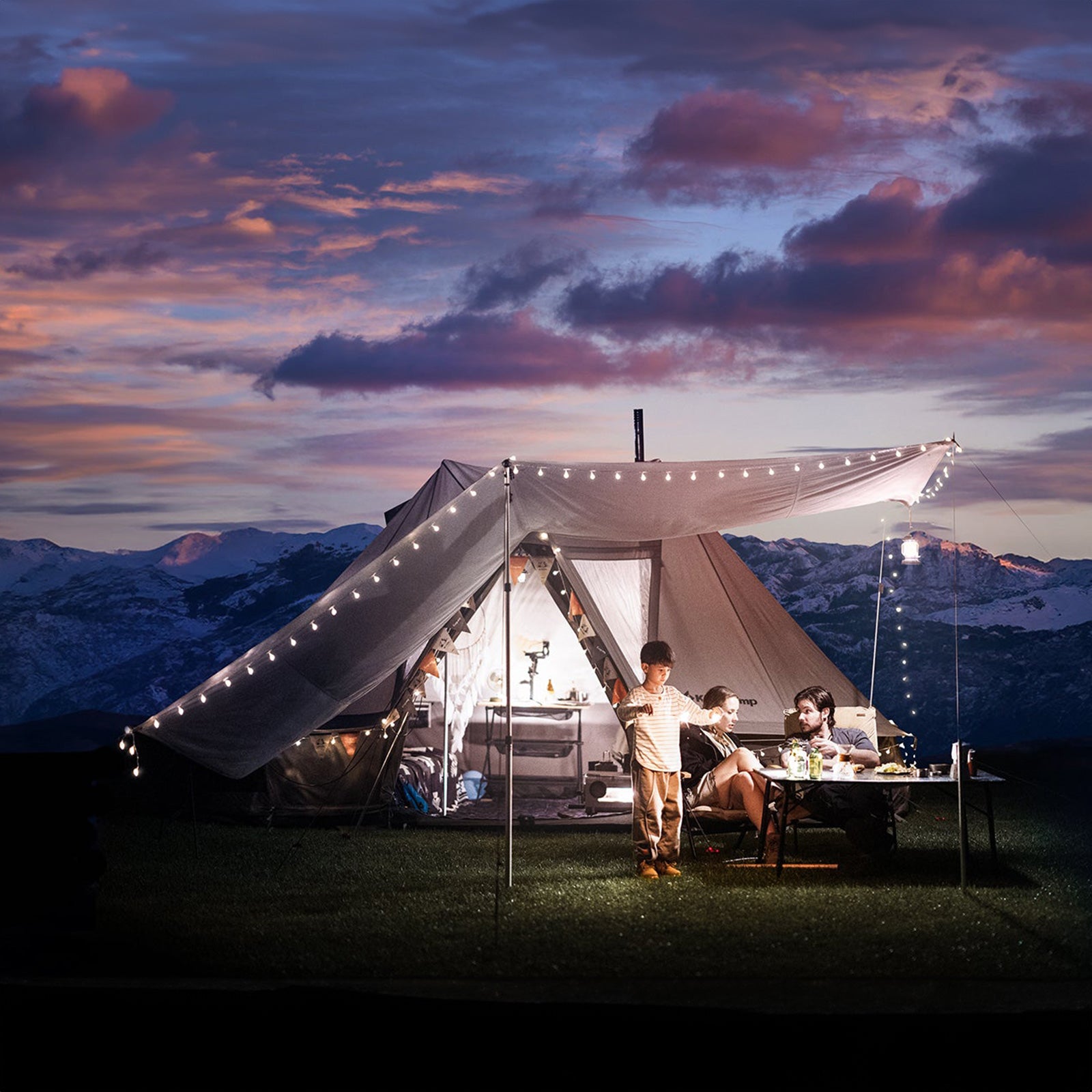 Cotton tent Khan Villa
