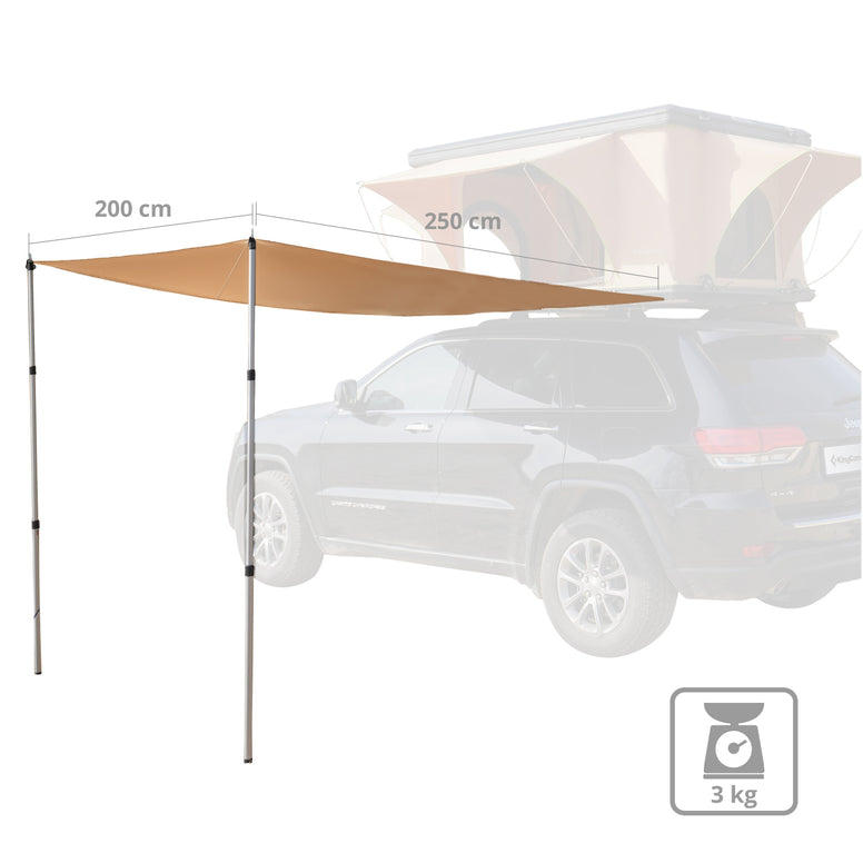 Rooftop Tarp khaki
