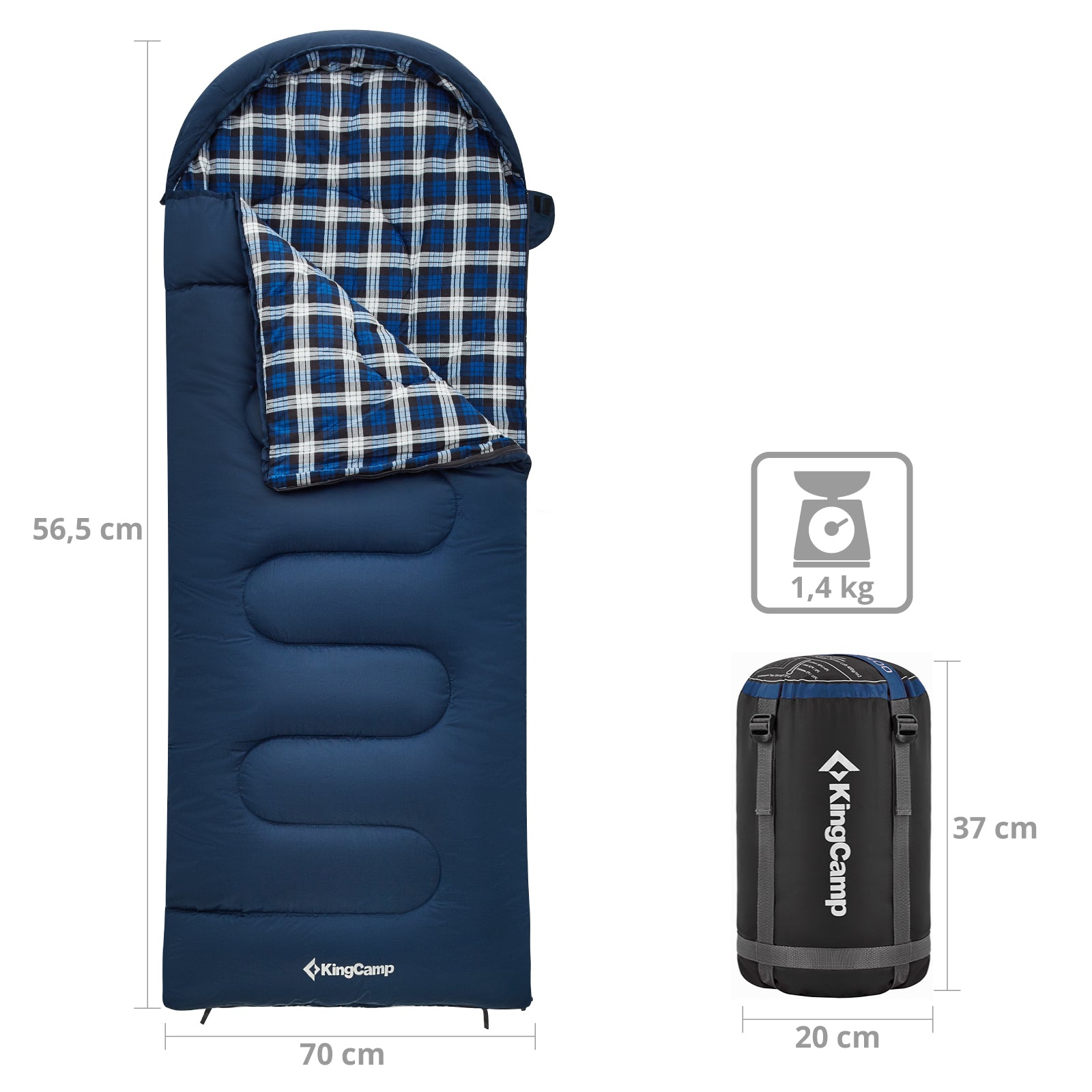 Children's sleeping bag blanket Cloud Kids