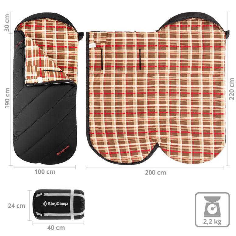 Sac de couchage momie Freespace 300