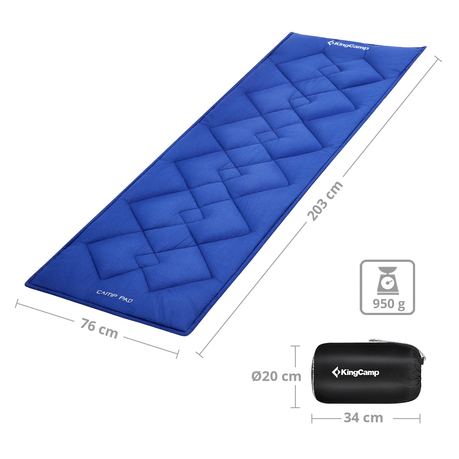 Veldbedmatras Camp Pad 