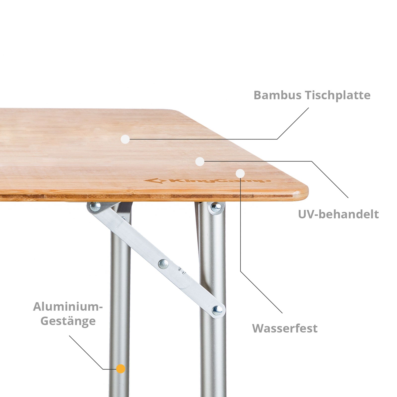 Folding table Bamboo Table XS