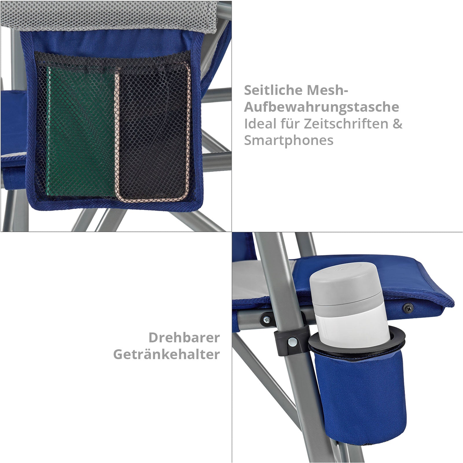 Camping Chair Hard Armrest Chair