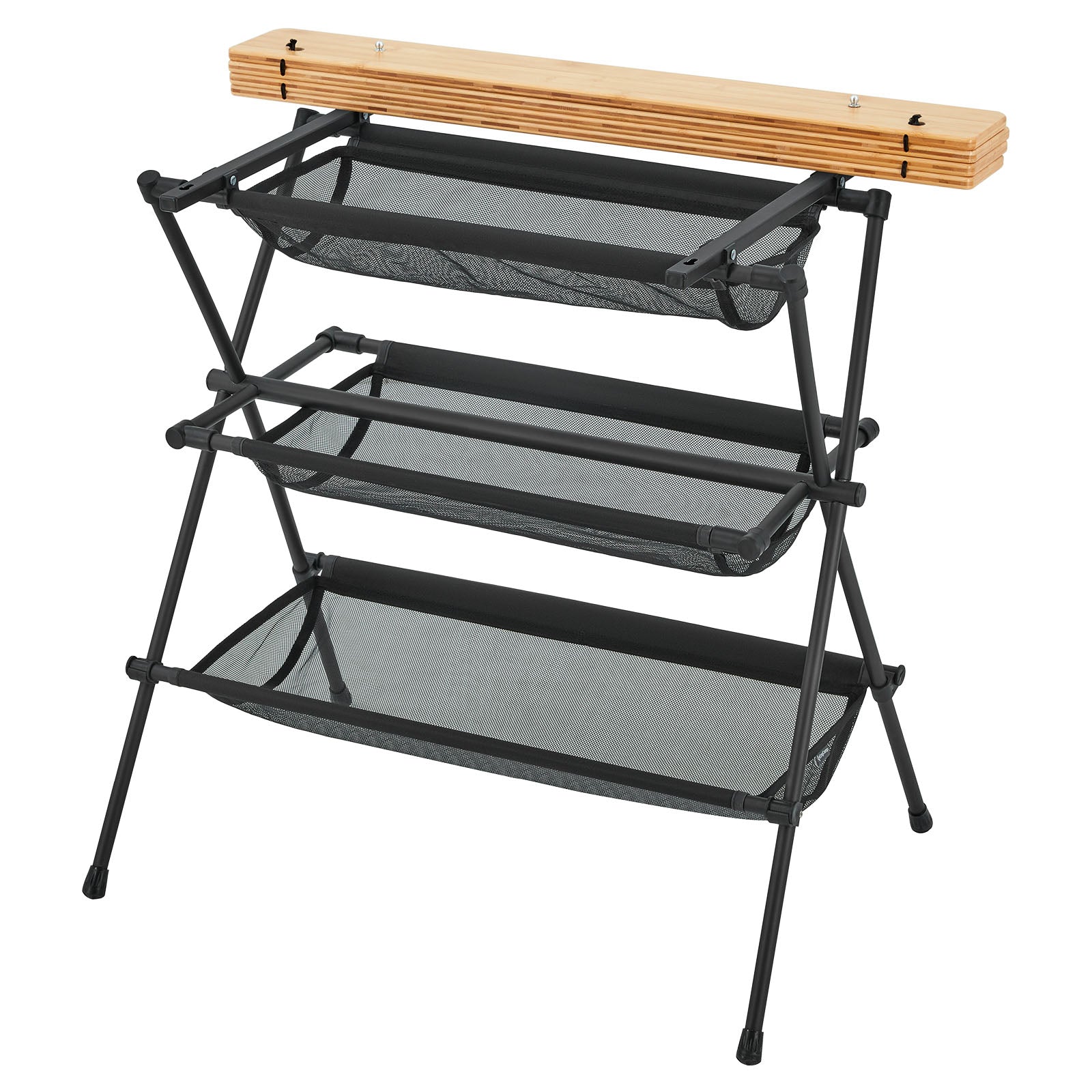 Folding table Bamboo Shelf Sahle