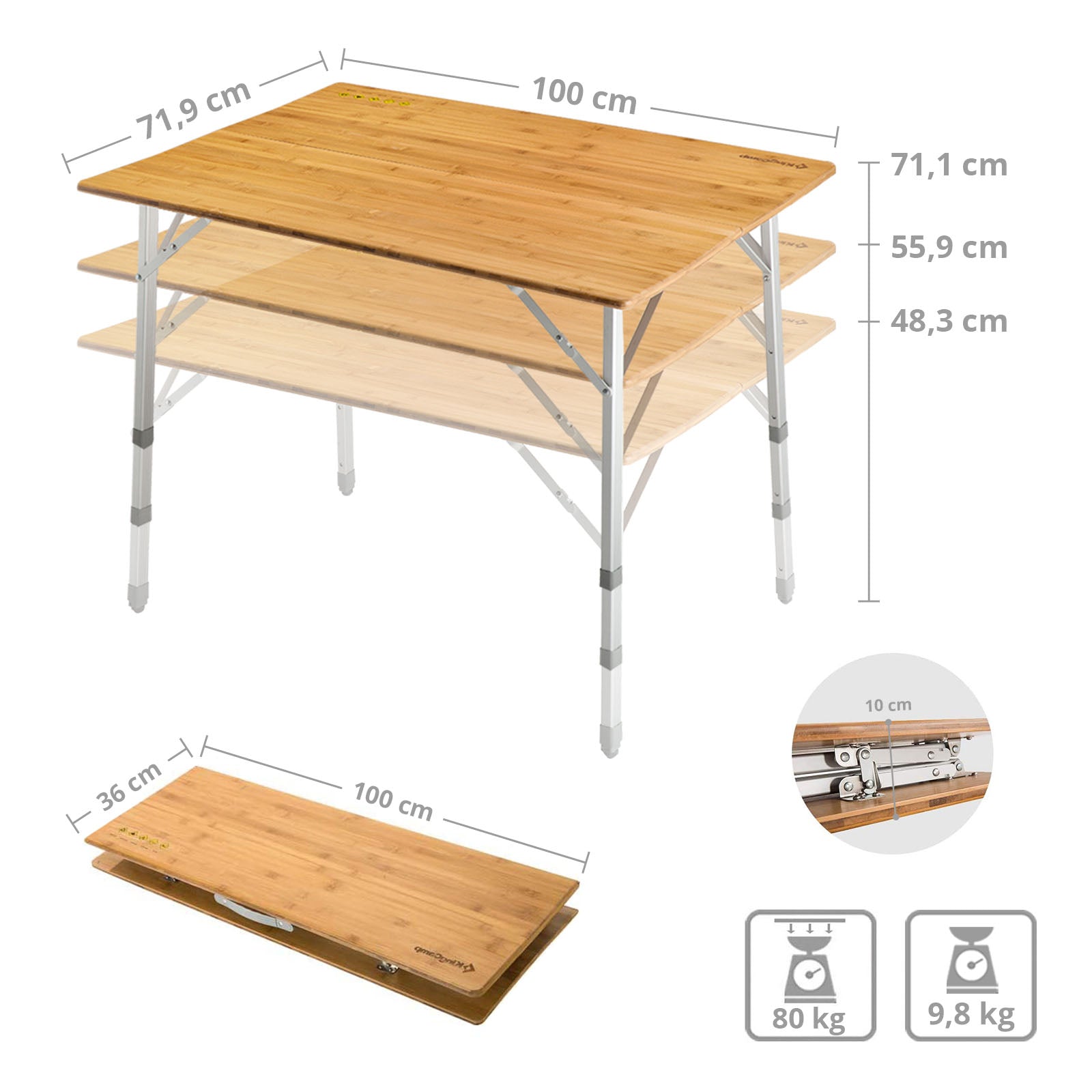 Bamboo Family Table