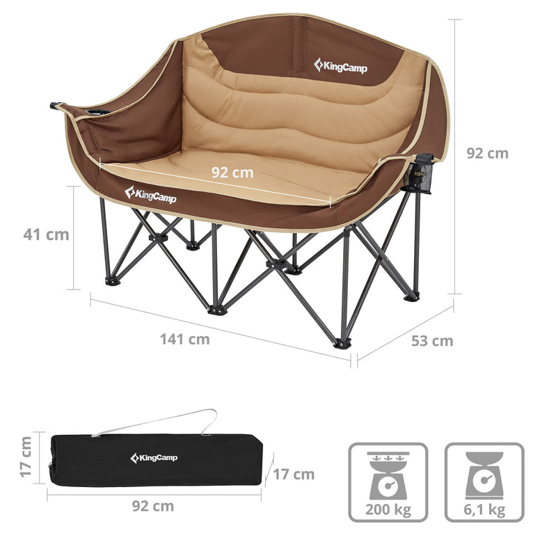 Camping chair Duo Deluxe