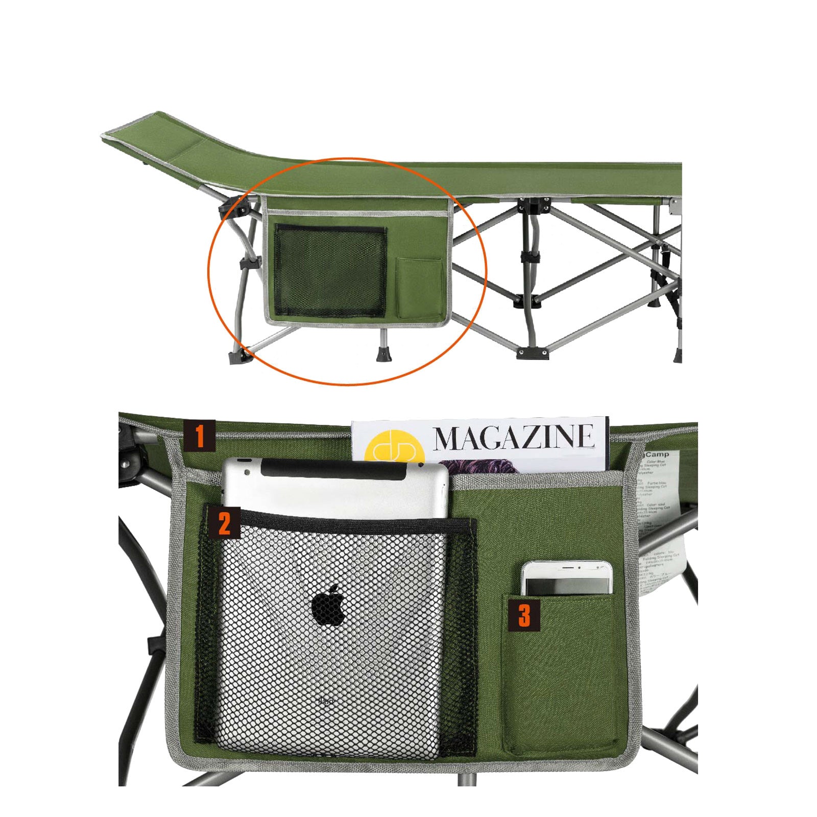 Willow camp bed