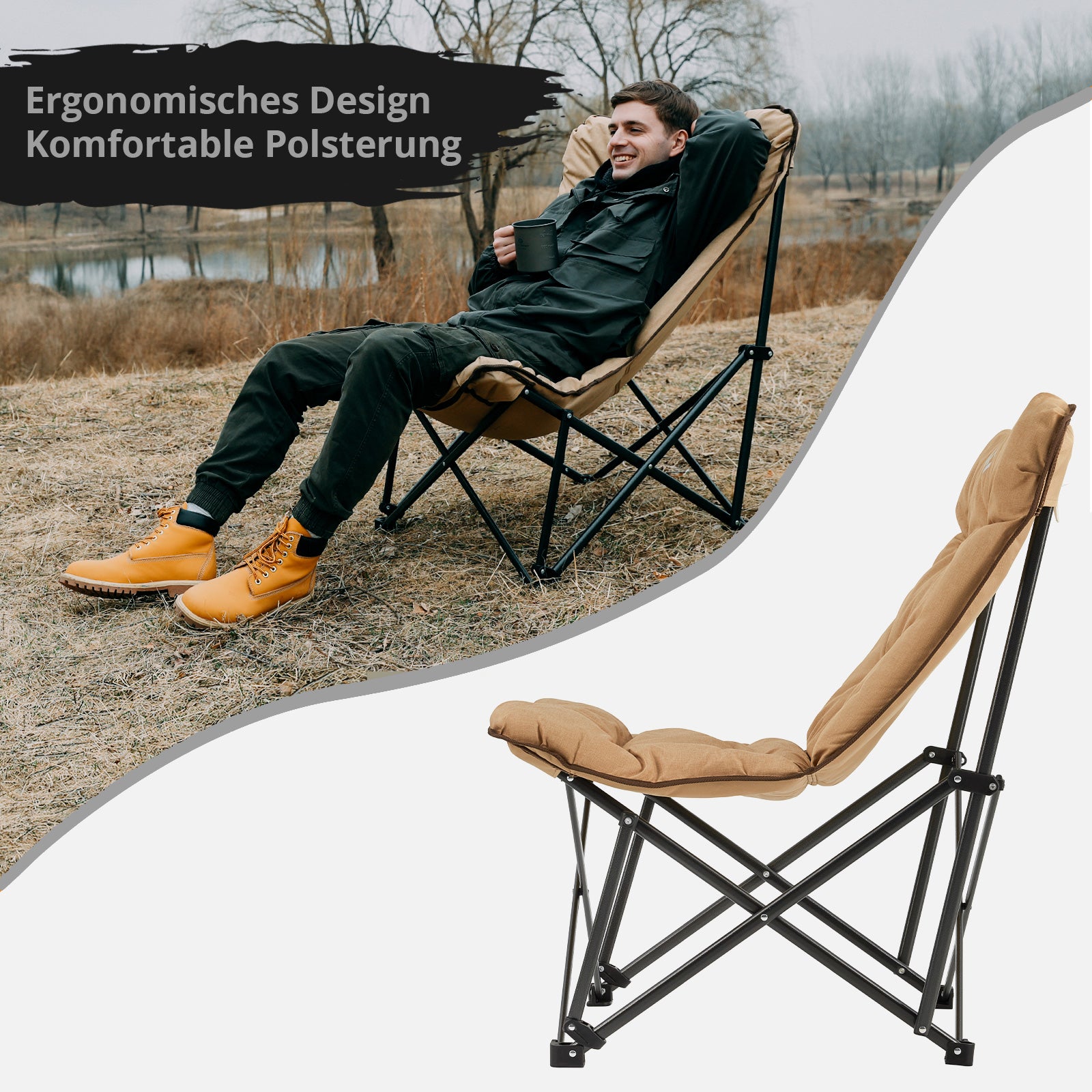 Lindon Relax camping chair