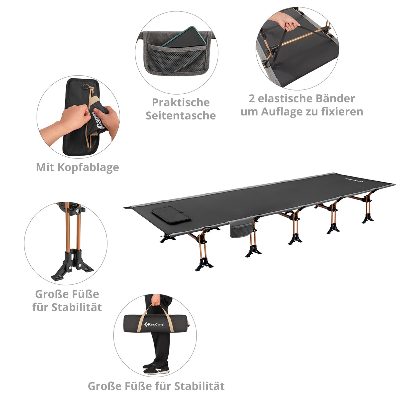 Denver Deluxe Cot