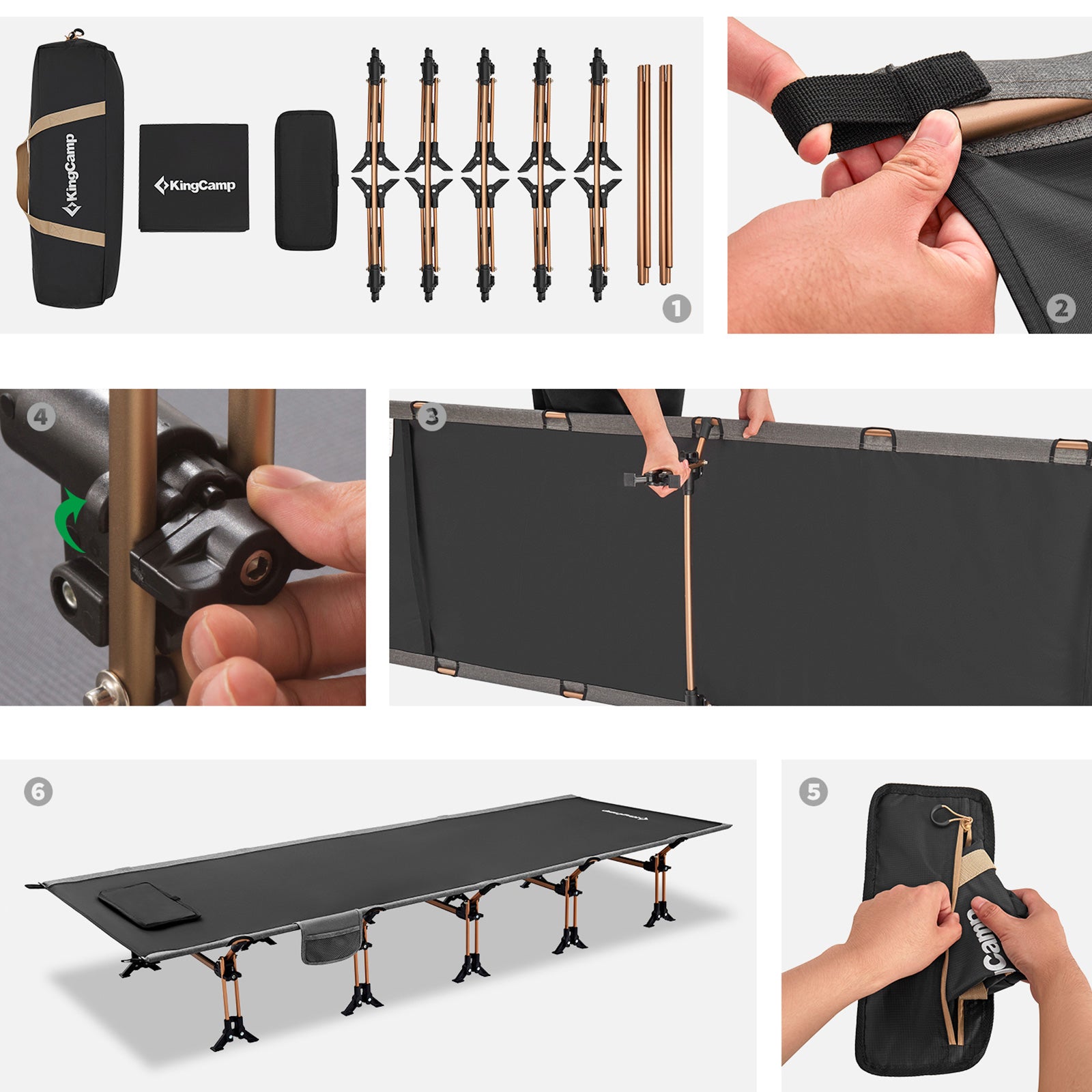 Denver Deluxe Cot
