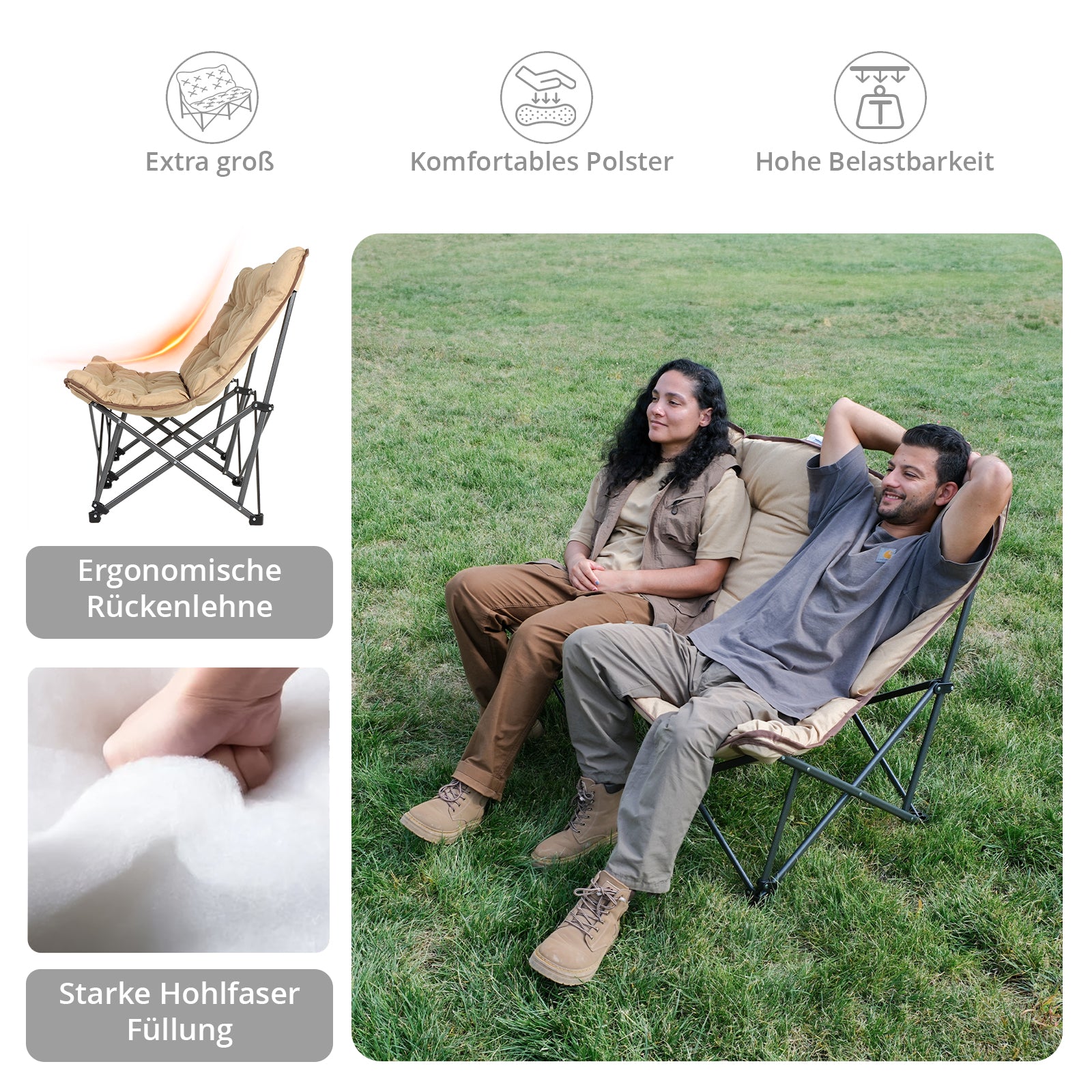 Camping chair Lindon Relax Sofa
