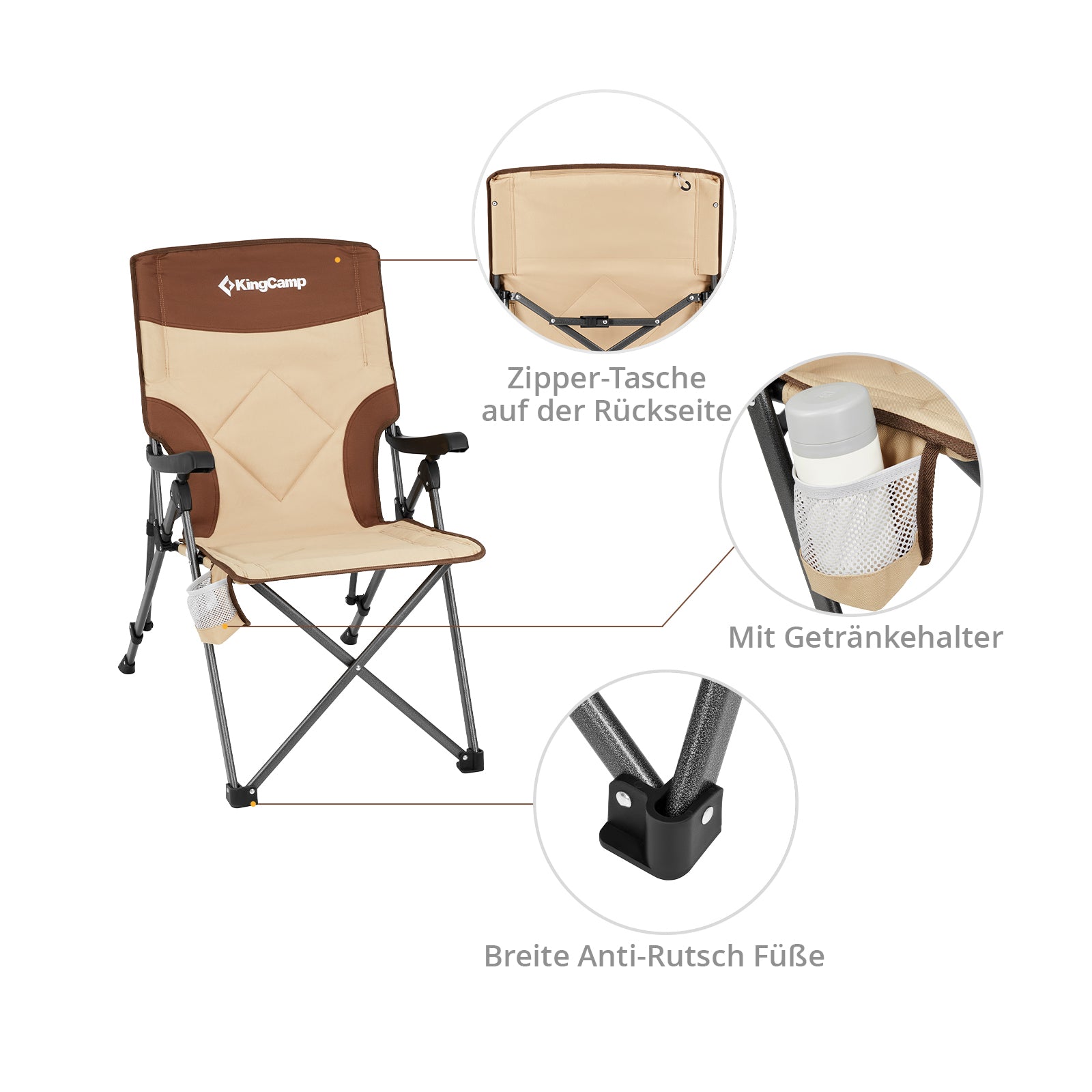 Chaise de camping Pinedale