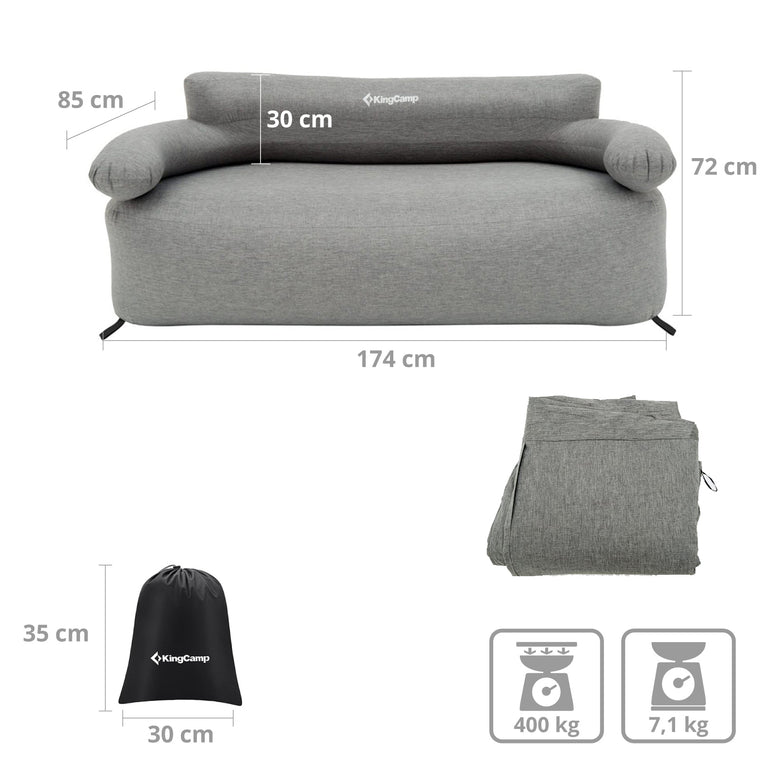 Camping couch Air Sofa Granite